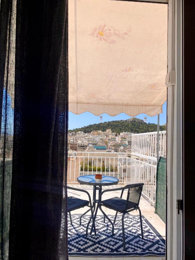 Apartment With Beautiful View Of Lycabettus Athens Exterior photo